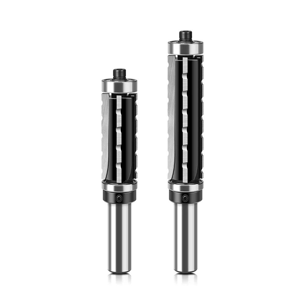Whiteside Router Bits 1/2 Inch Spiral Flush Trim Bit | Top & Bottom Bearing 12mm Shank