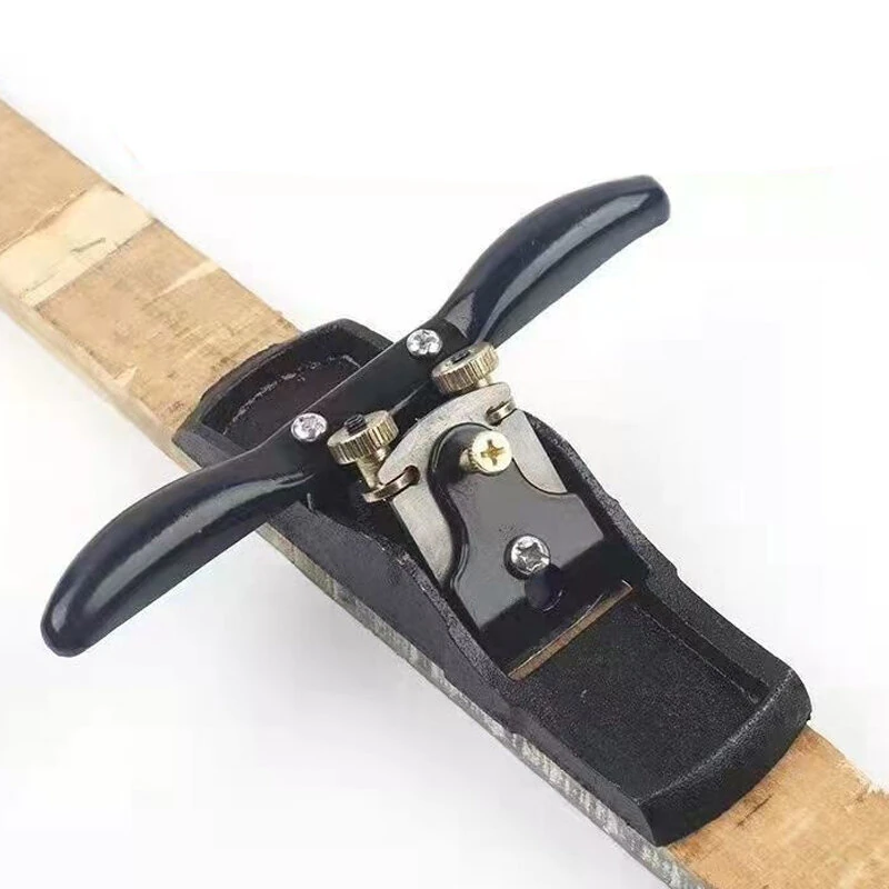 Stanley Adjustable Hand Plane - Manganese Steel Blade for Smooth Wood Shaving & Fine Peeling