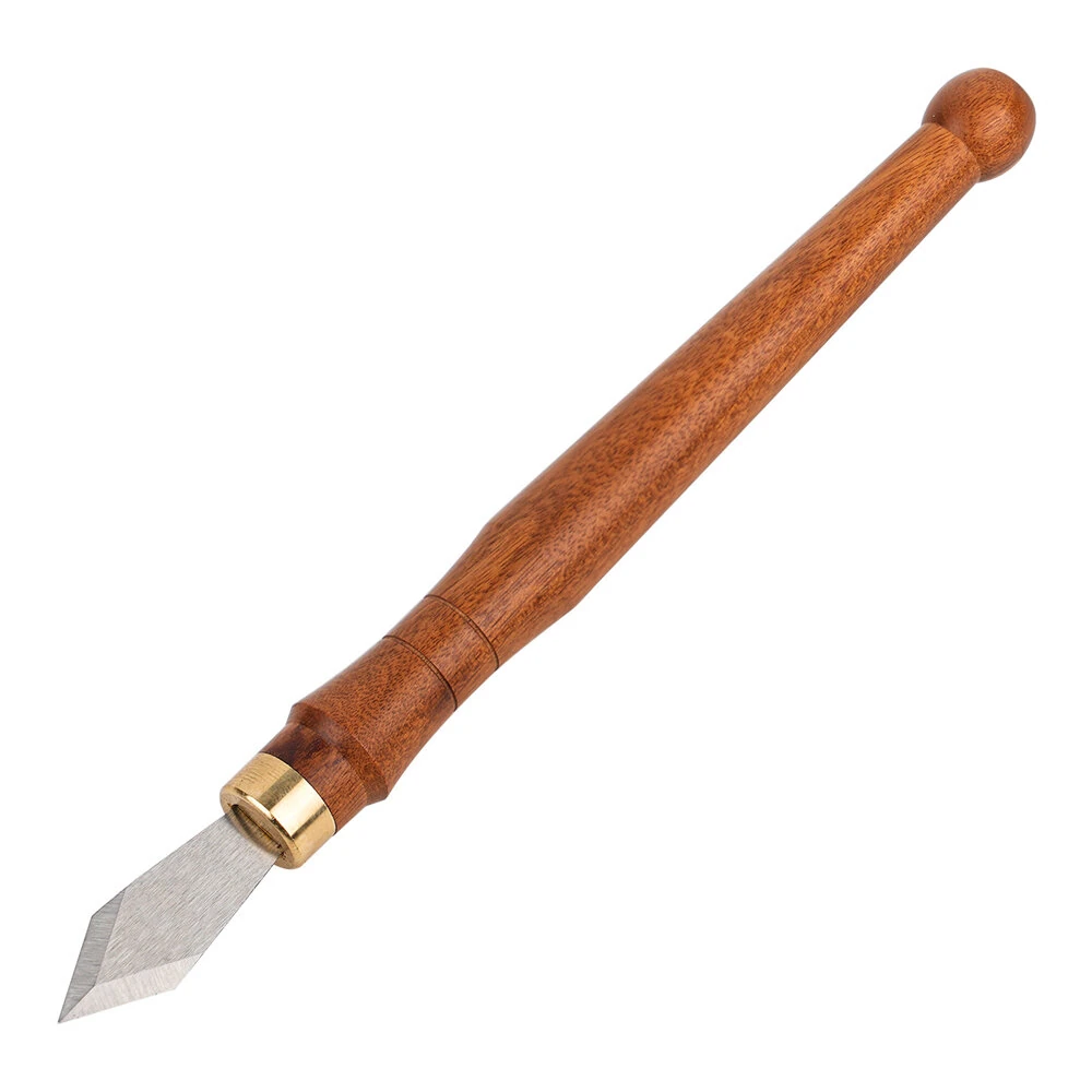 MG0-000-0166 Marking Knife - 1.1mm High Speed Steel Blade - Sourwood Handle & Brass Ferrule
