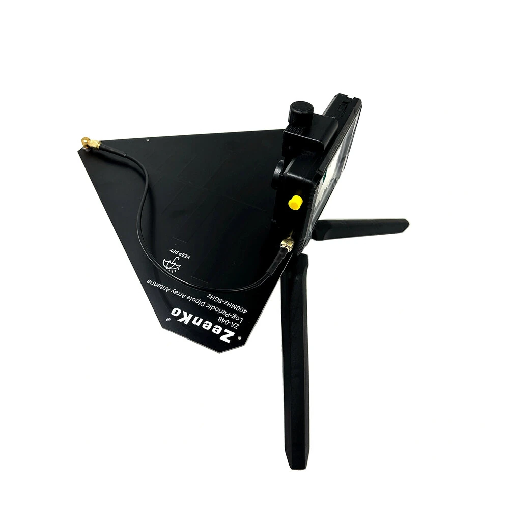 ZA-048 Log-Periodic Antenna 400MHz-8GHz | Compact High-Performance for tinySA ULTRA | 50Ω