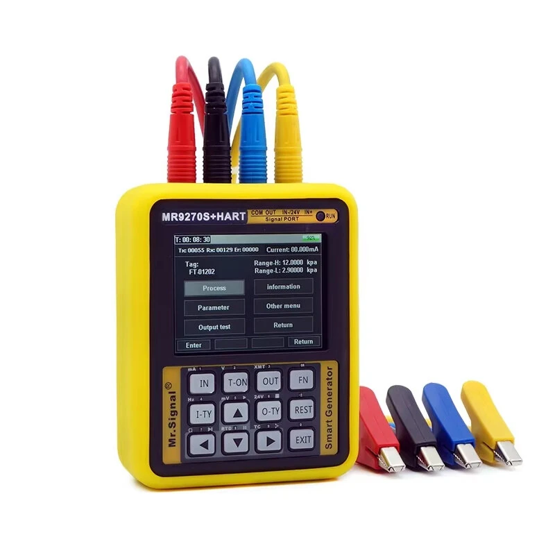 HART 4-20mA Signal Generator - MR9270S+ Thermocouple Transmitter & Paperless Recorder