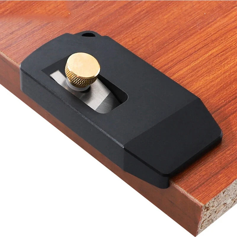 Hand Planer - HSS Blade & Aluminum Alloy - Anti-Rust Woodworking Tool for Cabinet Making