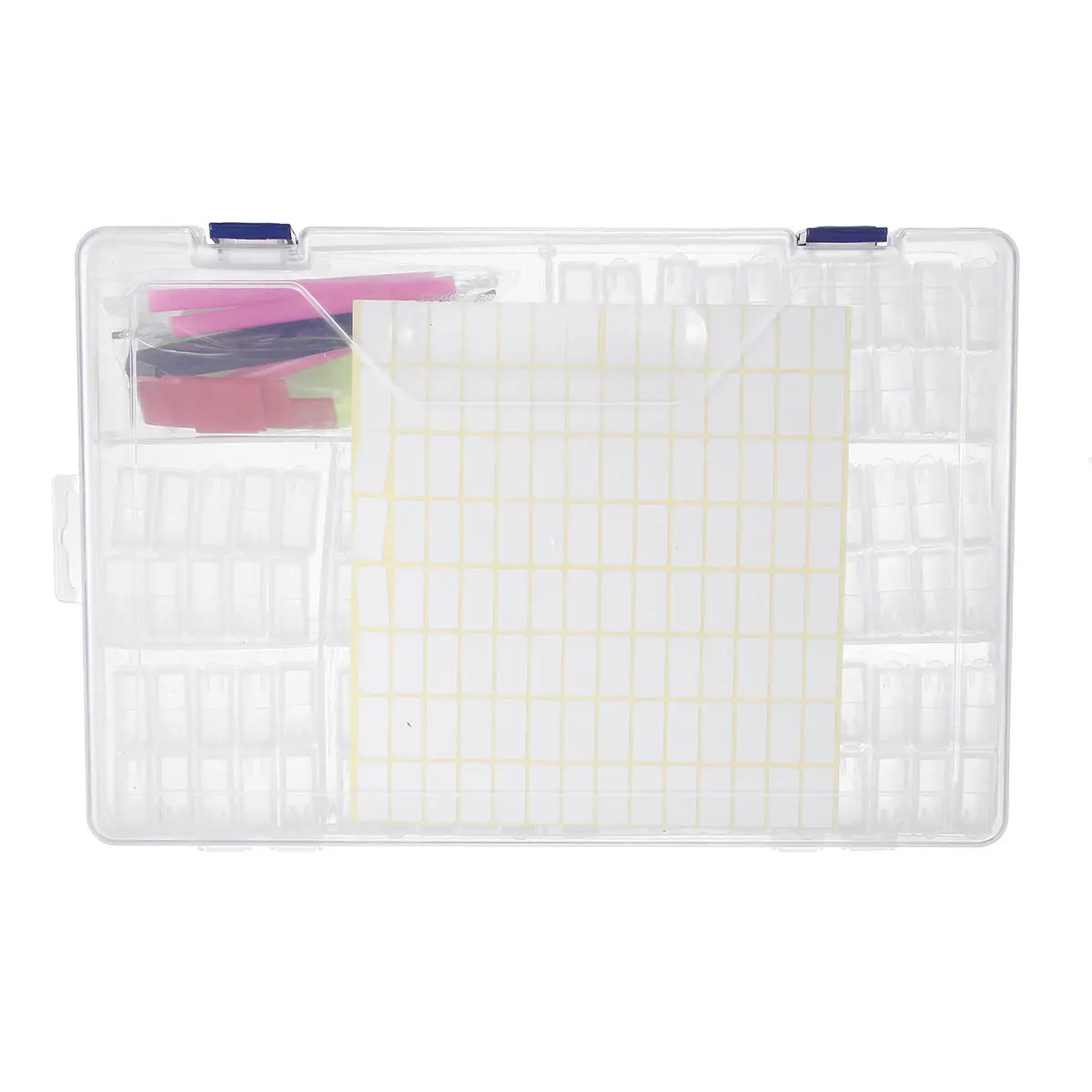 Diamond Painting Kit - 84/100/124 Pcs Tools with Jewelry & Grids