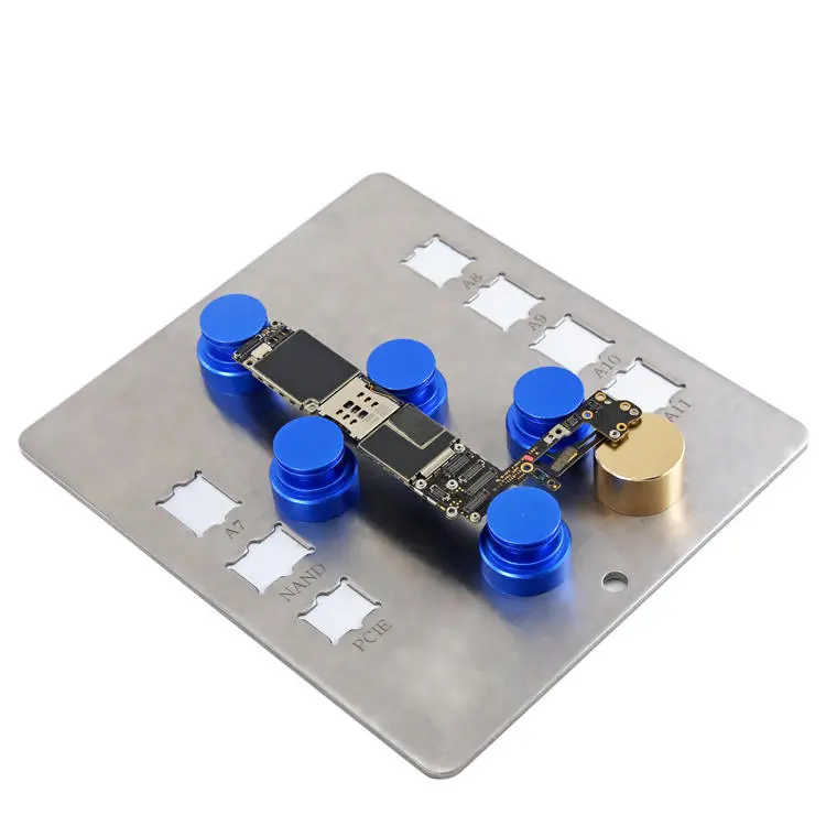 Mobile Phone PCB Repair Fixture Station - Motherboard Work Platform & Support Clamp