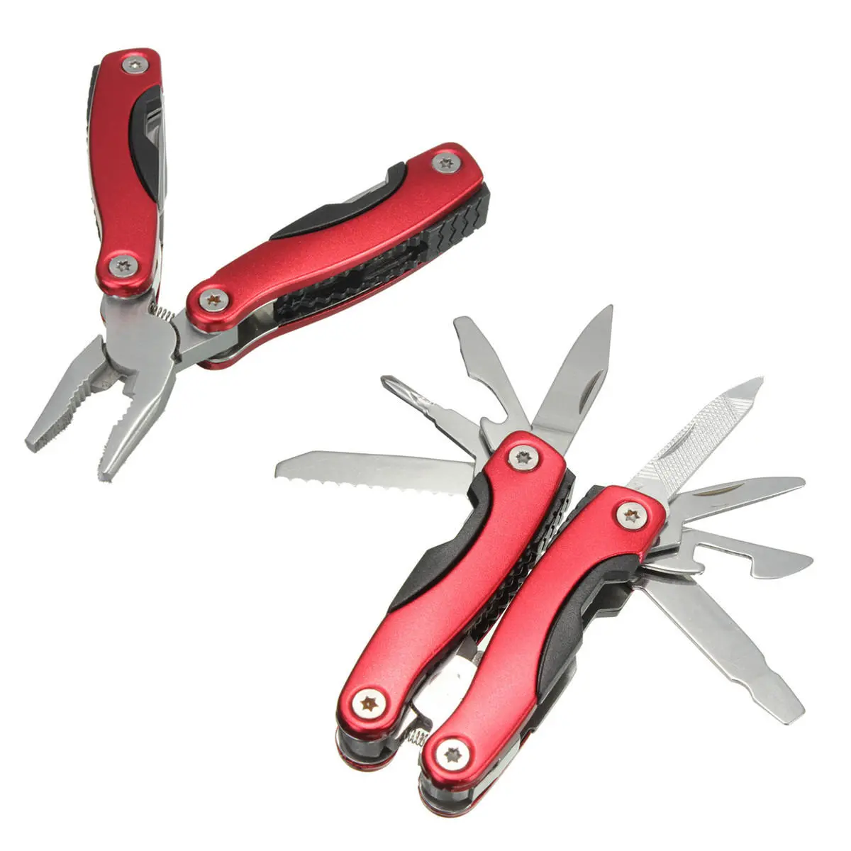9-in-1 Portable Pocket Multitool Plier | Survival & Camping Essential Tool