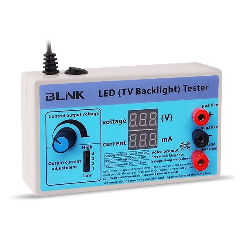 LED TV Backlight Tester - Adjustable Current Voltage | Digital LED Lamp Bead Maintenance Assistant