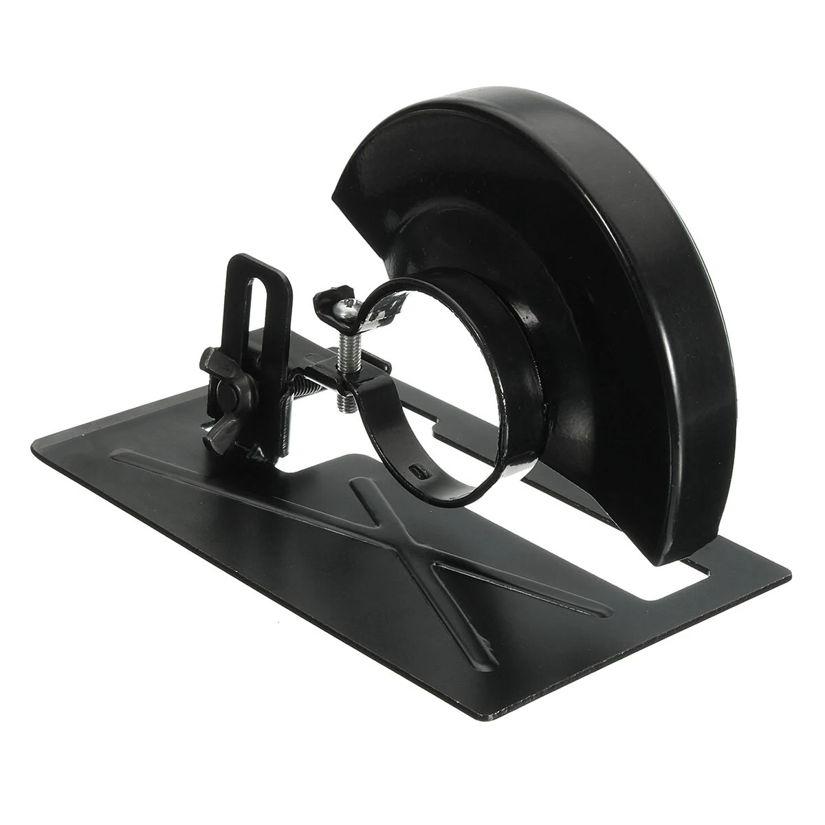 Angle Grinder Cutting Machine Holder Base with Cover - Secure Mount
