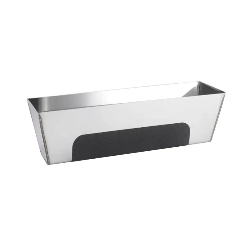 Stainless Steel Drywall Mud Pan - 10 Inch Non-Slip Grip & Leakproof