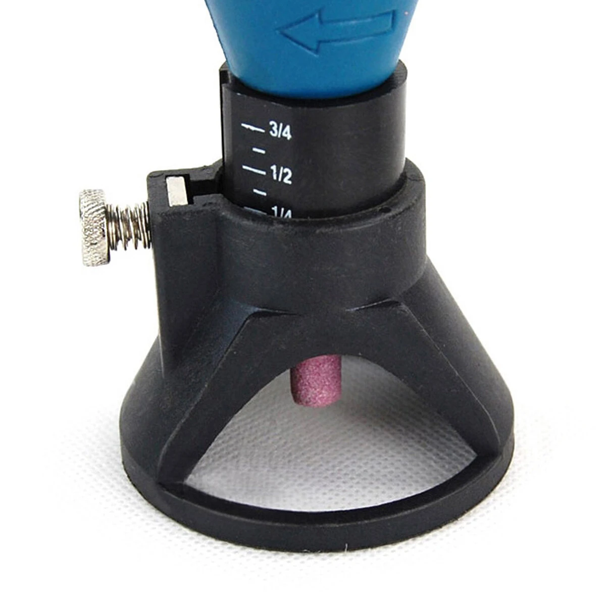 Rotary Tool Cutting Guide | Depth Control Multipurpose Mini Drill Accessory
