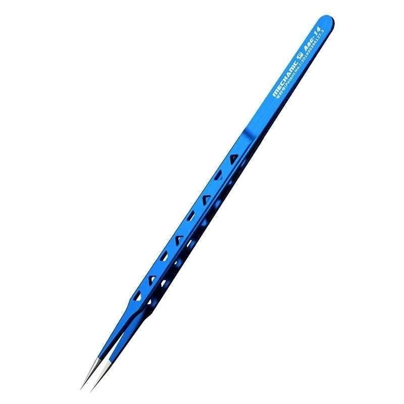 MECHANIC AAC-14 Tweezer | 8-Hole Heat-Dissipating | Lengthened & Thickened for Phone Repair