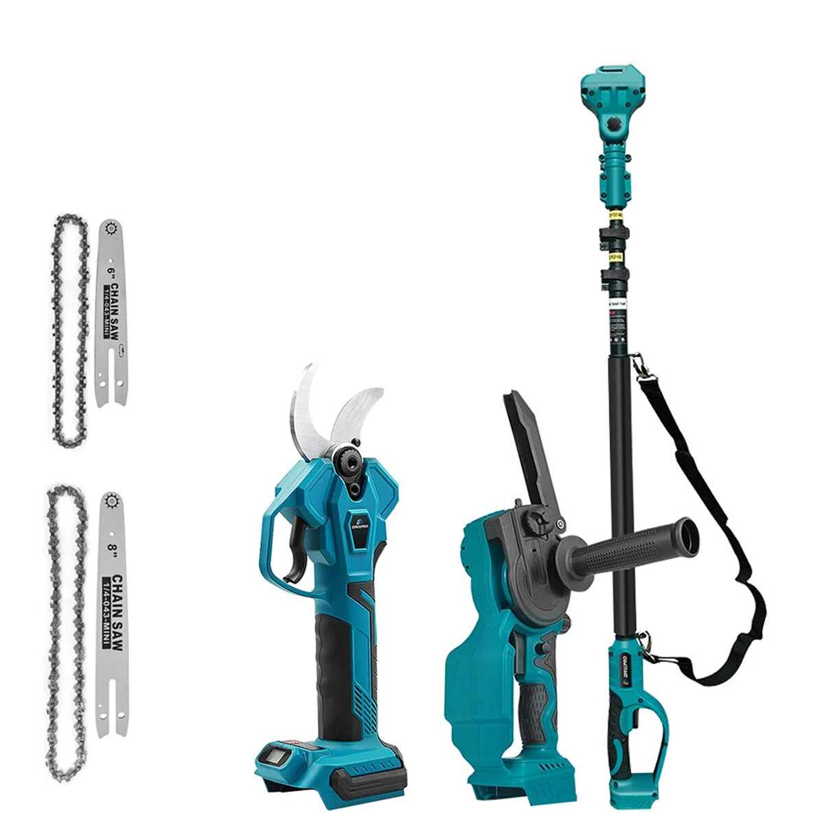 Electric Chainsaw 2-in-1 | Brushless Motor & 35mm Pruning | Telescopic Extension Rod