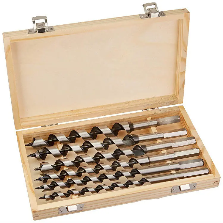 Drillpro 6-20mm Auger Drill Bit Set | 6pcs 230mm Woodworking Bits