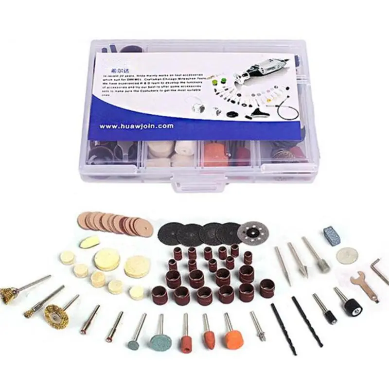 Dremel 91pcs Electric Polishing Kit - Rotary Tool Accessory Set for Grinding