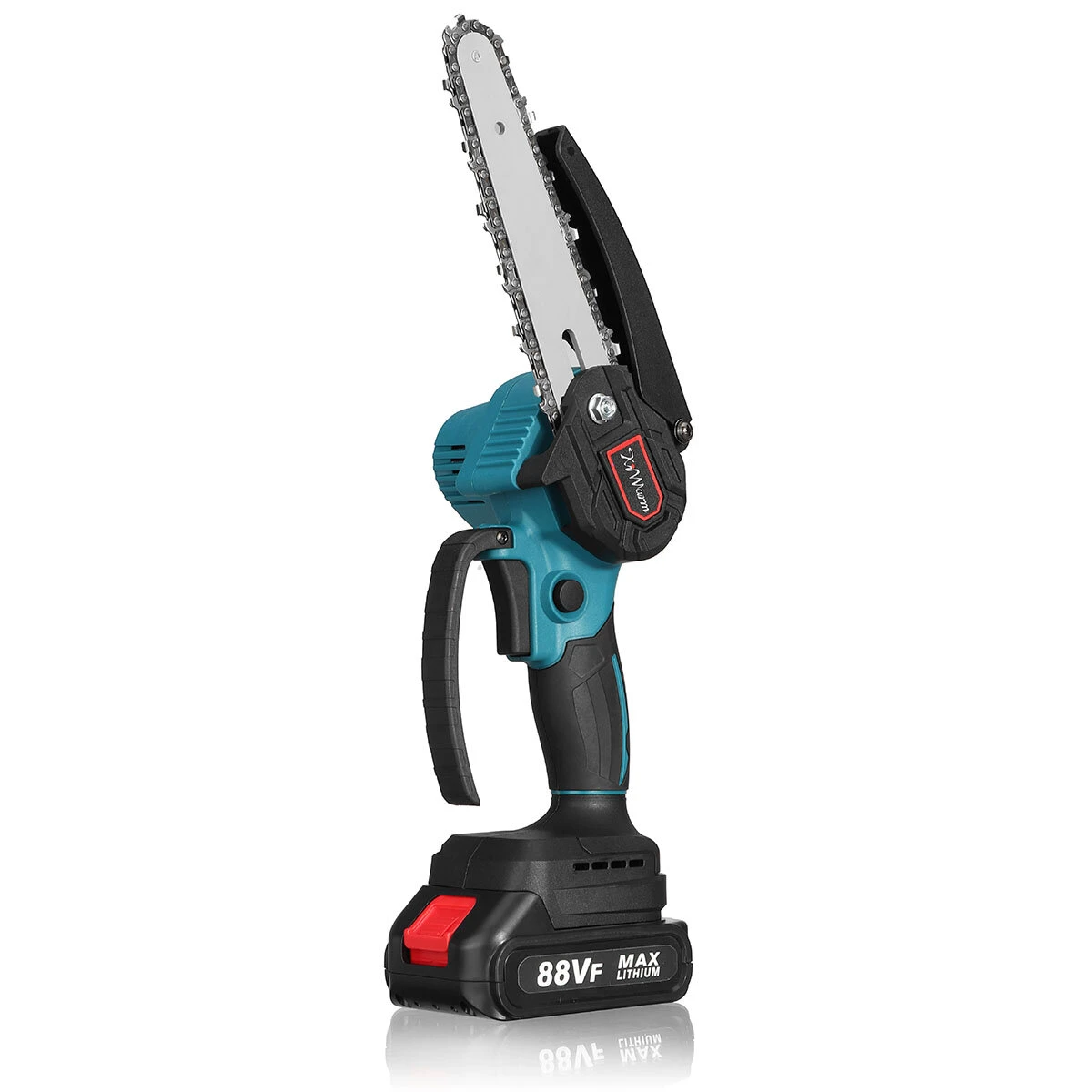 VIOLEWORKS 88VF 6 Inch Rechargeable Electric Pruning Chainsaw | Portable w/ 2 Batteries