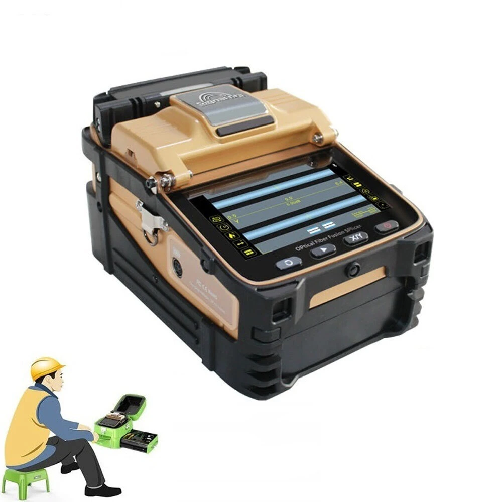 AI-8C Automatic Fiber Fusion Splicer | Intelligent FTTH Welding Machine | AI-8 Signal Fire Update