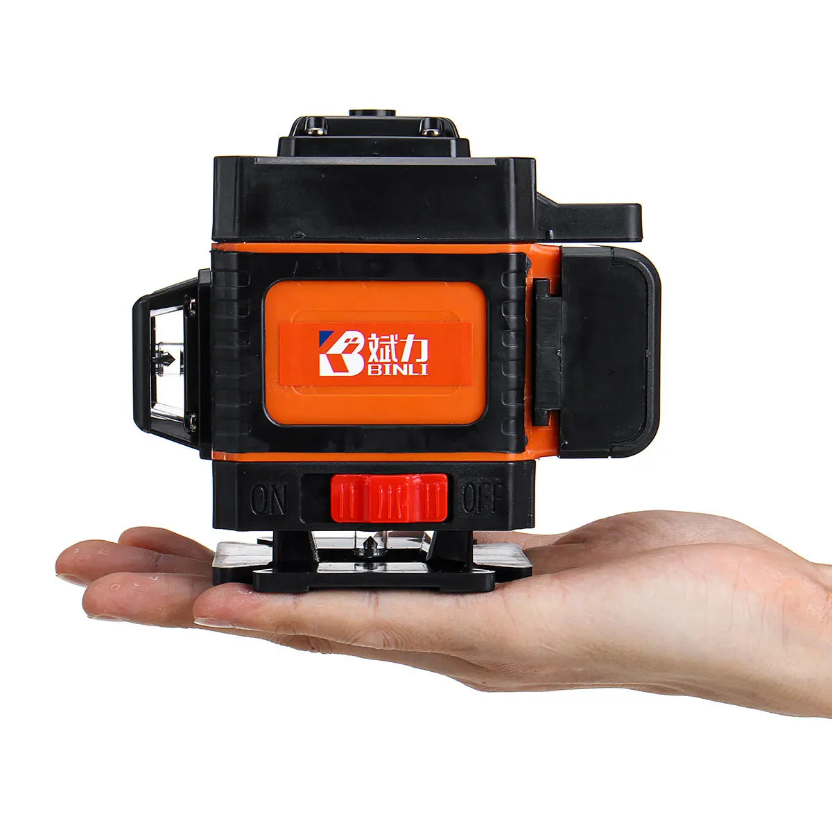 Green Laser Level - 12 Line 3D Self-Leveling | Digital Display & Portable Tool