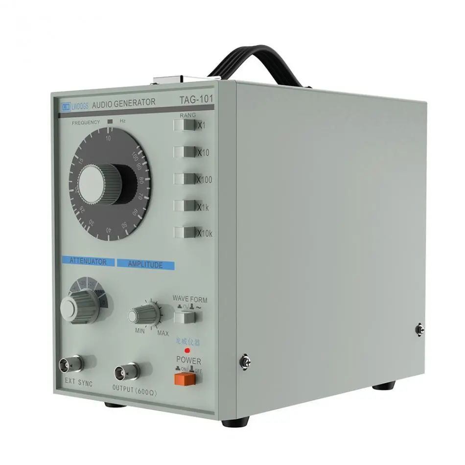 TAG-101 Low Frequency Audio Signal Generator | 10Hz-1MHz | AC 100-240V