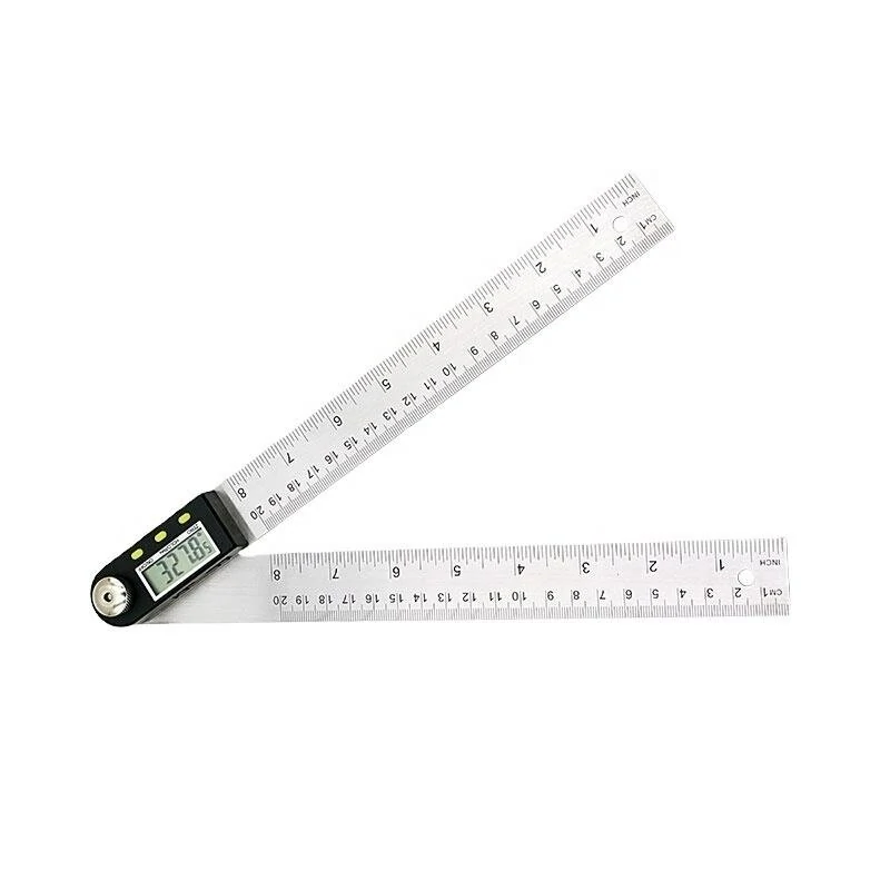 8 Digital Angle Finder Inclinometer | 200/300/500mm Ruler & Protractor