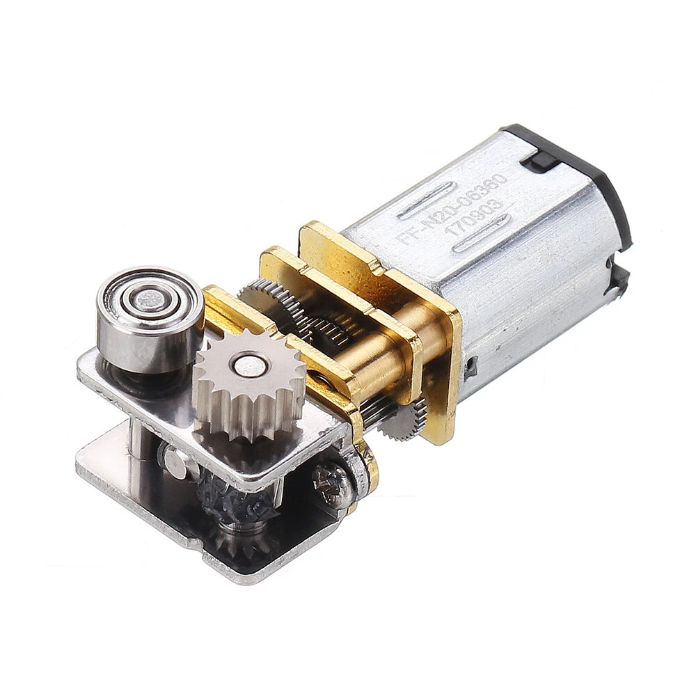 Machifit GM12YN20-3DP DC12V 11RPM Metal Gear Motor | Right Angle Output for 3D Pen