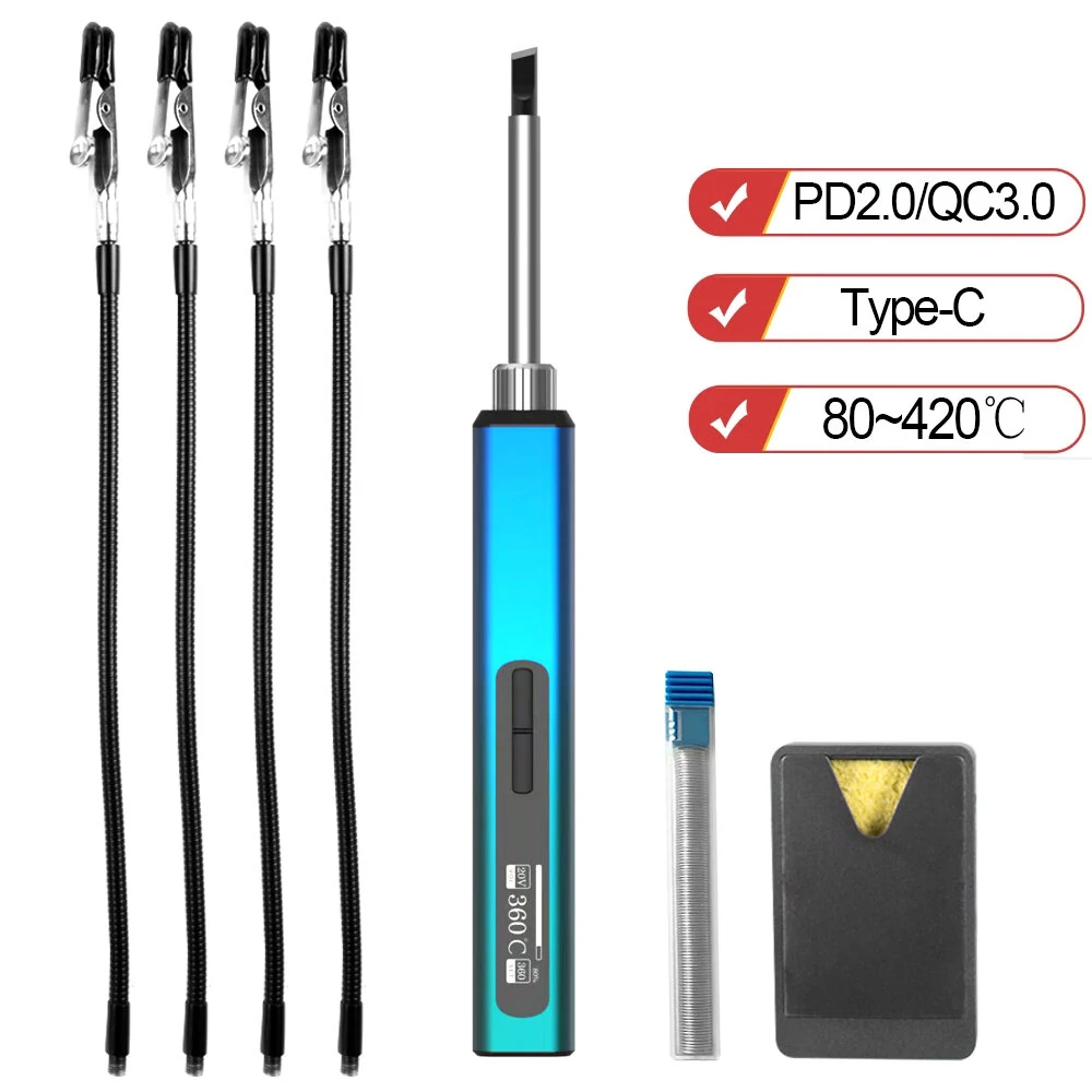 RGS65 65W Smart Soldering Iron | PID Temperature Control 80-420°C | Type-C