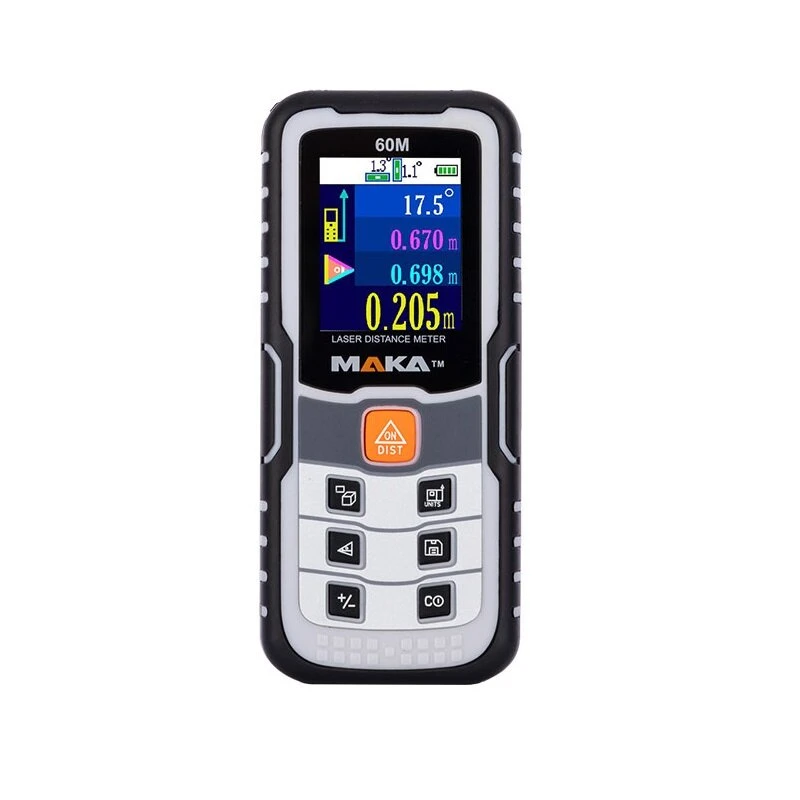 MAKA MK6 Digital Laser Rangefinder - 100M High Precision Handheld Distance Meter