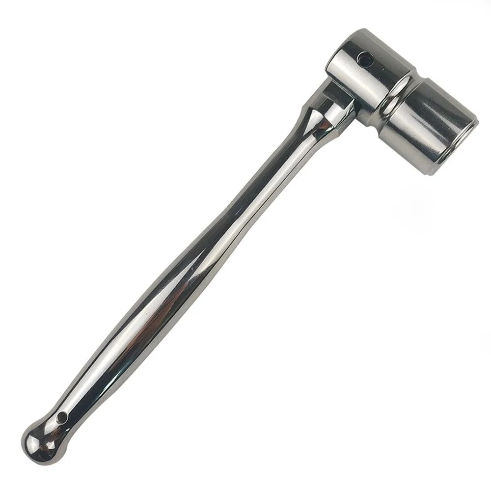 Craftsman 3/8 Drive Spark Plug Socket Wrench - 180 Degree Swivel Head Ratchet