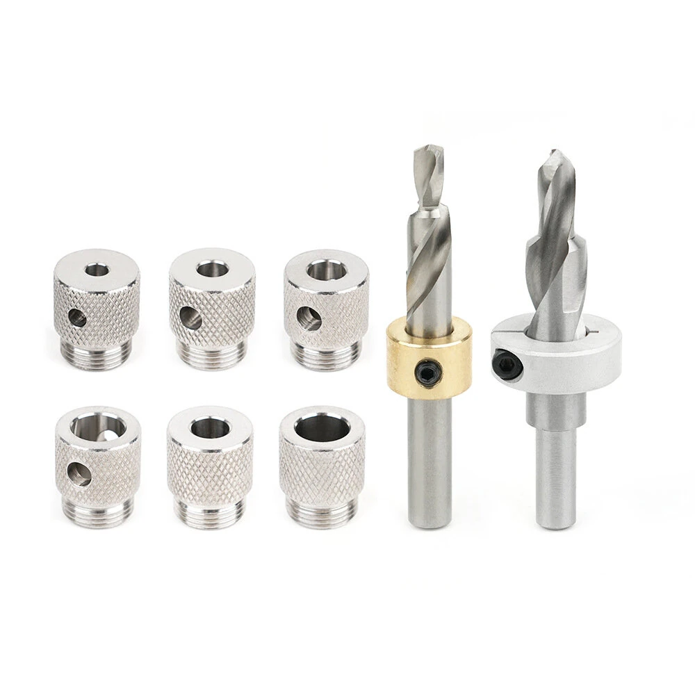 Ganwei Step Drill Bit Set | M6 M8 M10 M14 | High-Speed Steel for Aluminum Profile