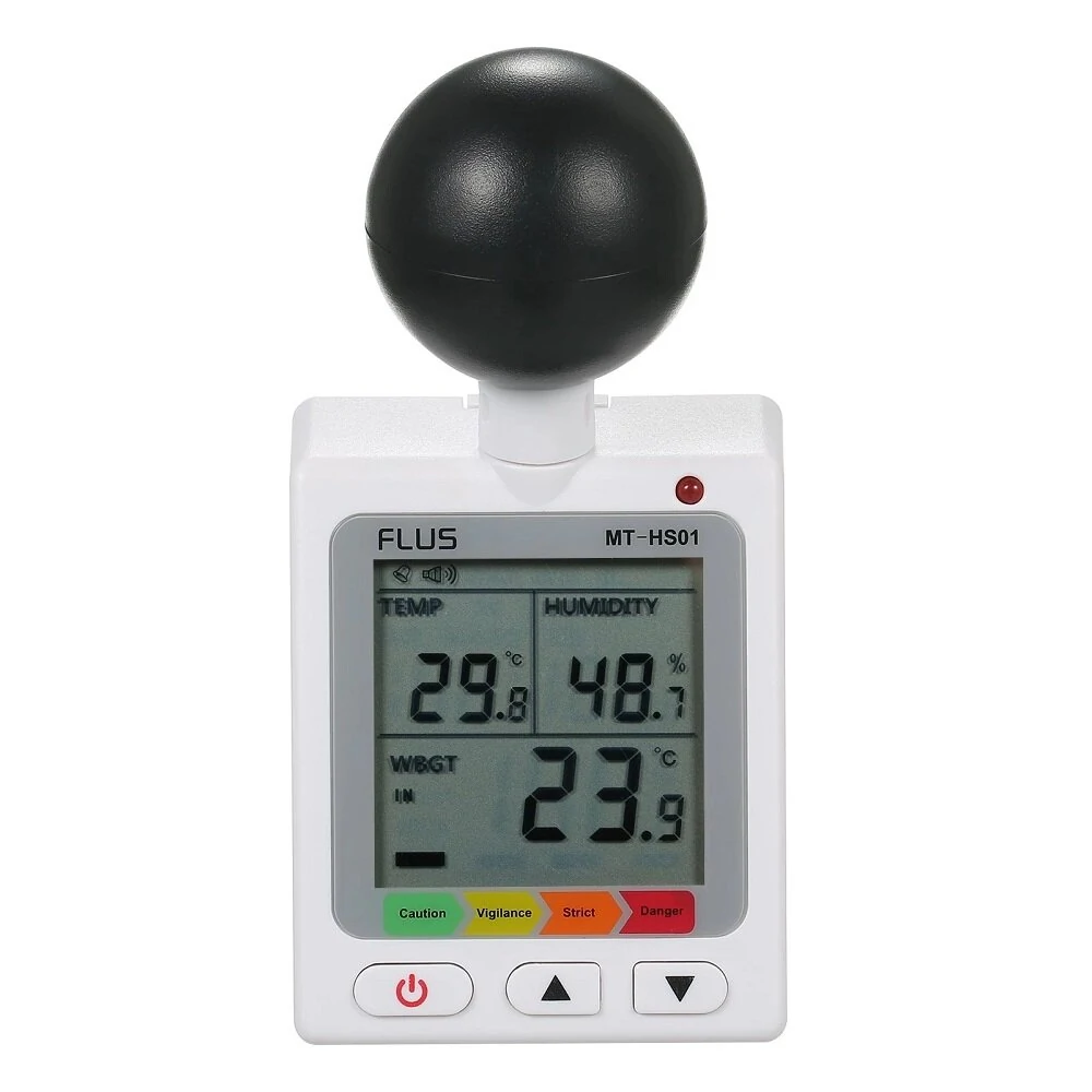 FLUS MT-HS01 WBGT Heat Stress Meter | Air Temperature Humidity Tester