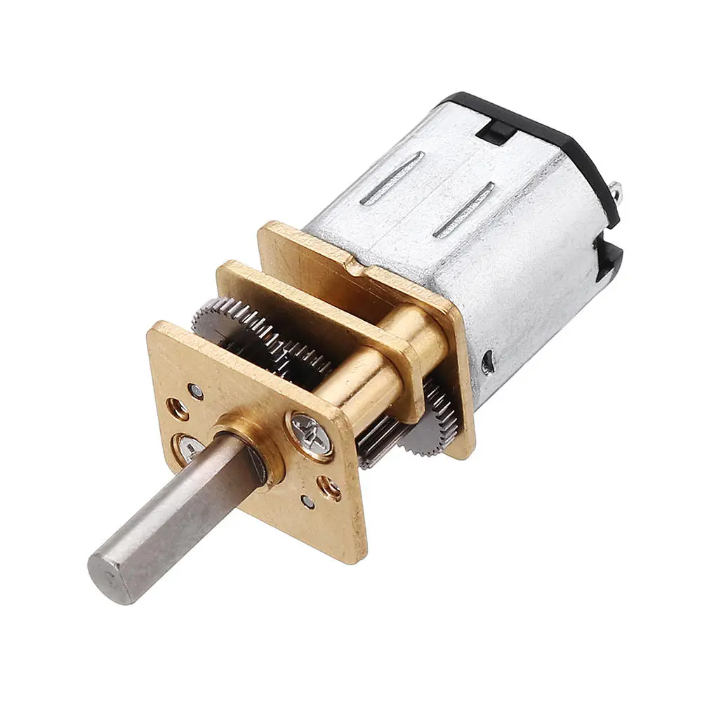 CHIHAI CHF GM12 N10VA Gear Motor - 3V DC 215 RPM 1:100 Ratio Permanent Magnet