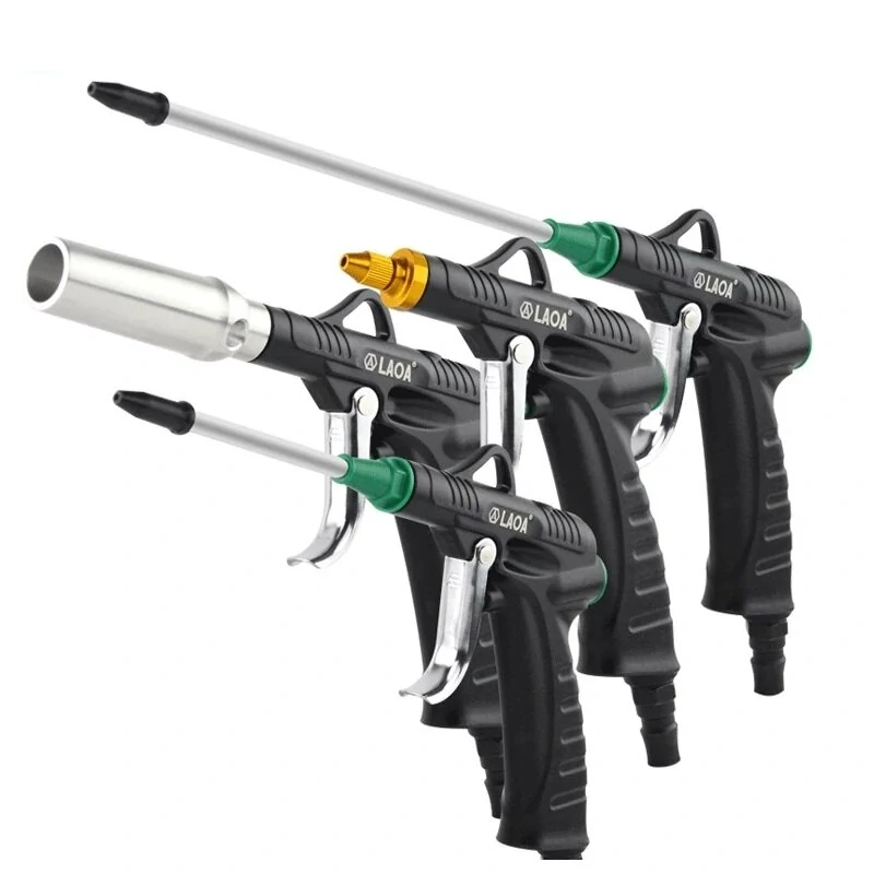 LAOA Aluminum Alloy Air Blow Gun | High Pressure Pneumatic Tool for Dust & Debris