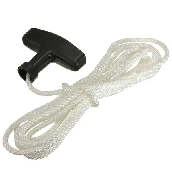 Universal Lawnmower Trimmer Pull Handle Starter Rope Cord - 120 Inch - Garden Machine Fitting