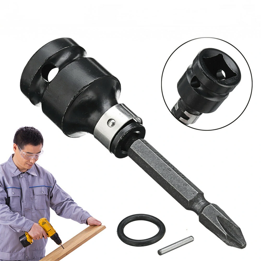 1/2 Inch Drill Chuck Adapter - Electric Wrench Converter & Drive Connector