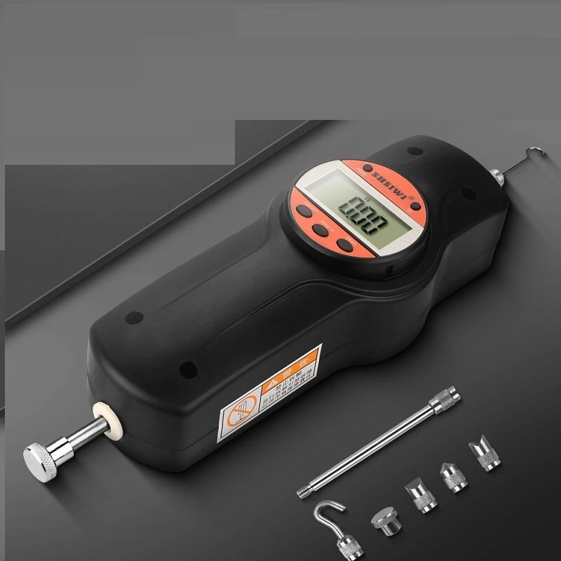 SHSIWI SK-10-500N Digital Force Gauge | Portable Push Pull Dynamometer | 500N Capacity