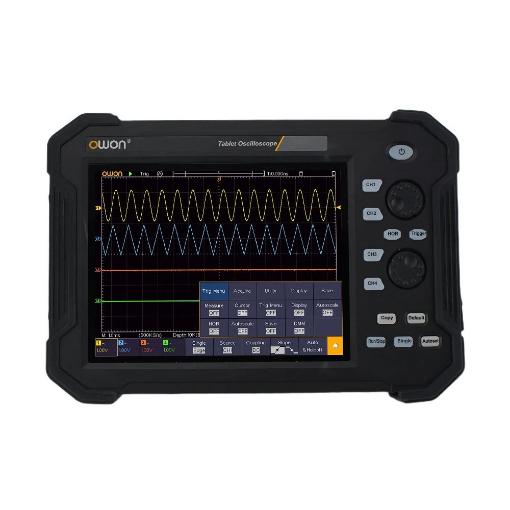 Owon TAO3104 100MHz Digital Oscilloscope | 4-Channel, 1GS/s, 8 LCD Portable