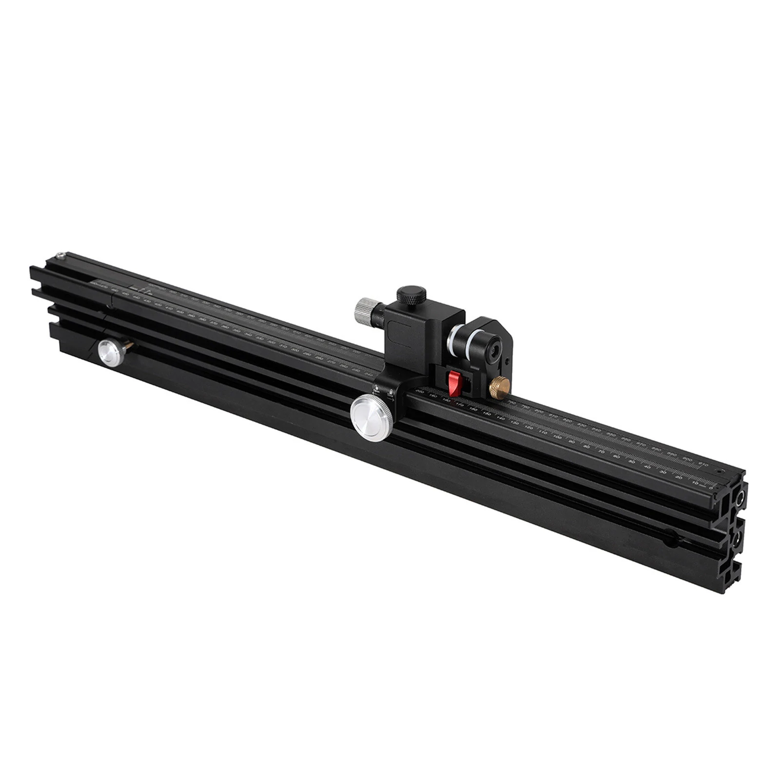 HONGDUI HD-KS22 Aluminum Miter Gauge Fence | Extended Support for Table Saw & Router Table