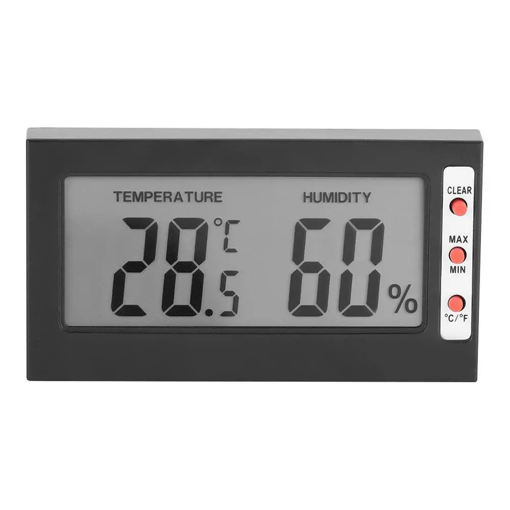 0-50°C 10-99%RH Portable Digital Thermometer Hygrometer | LCD Display