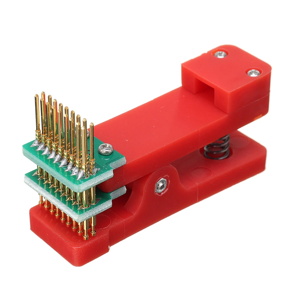 Test Rack PCB Clamp - 2.54mm Probe Fixture for Programming & Burning