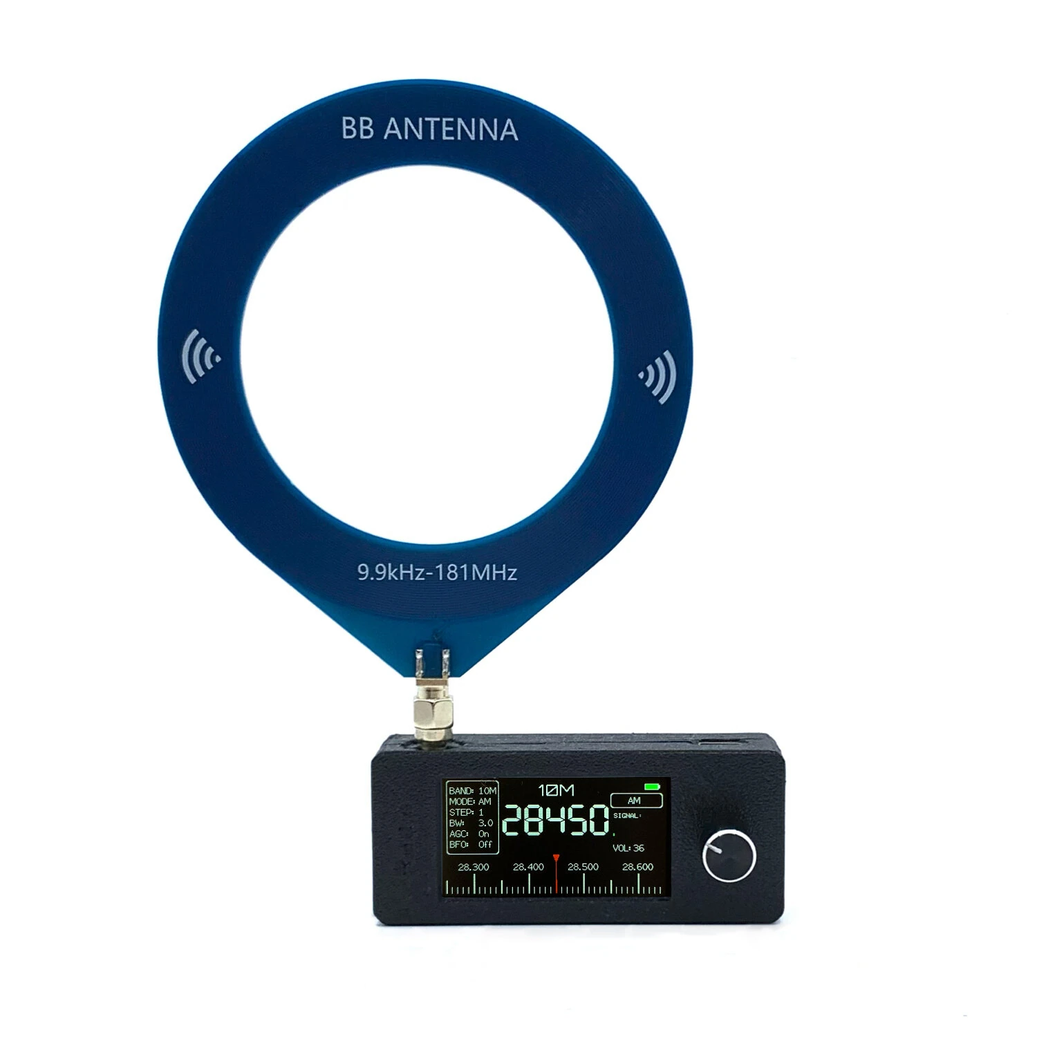MINI SI4732 Pocket Radio | 0.5-108MHz Full Band AM FM USB LSB | ESP32-S3 1.9 IPS Screen