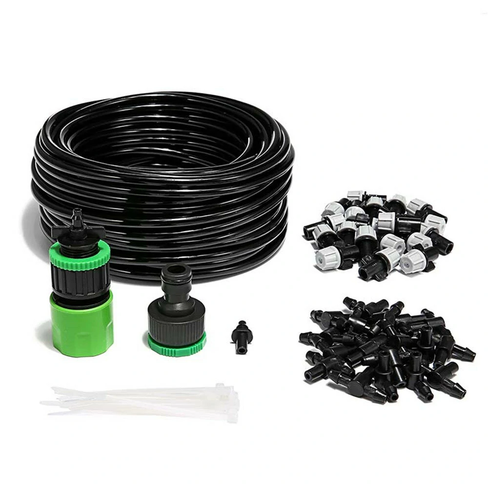 GardPro 20m Hose & 20 Nozzle Kit | Garden Water Mist Coolant System