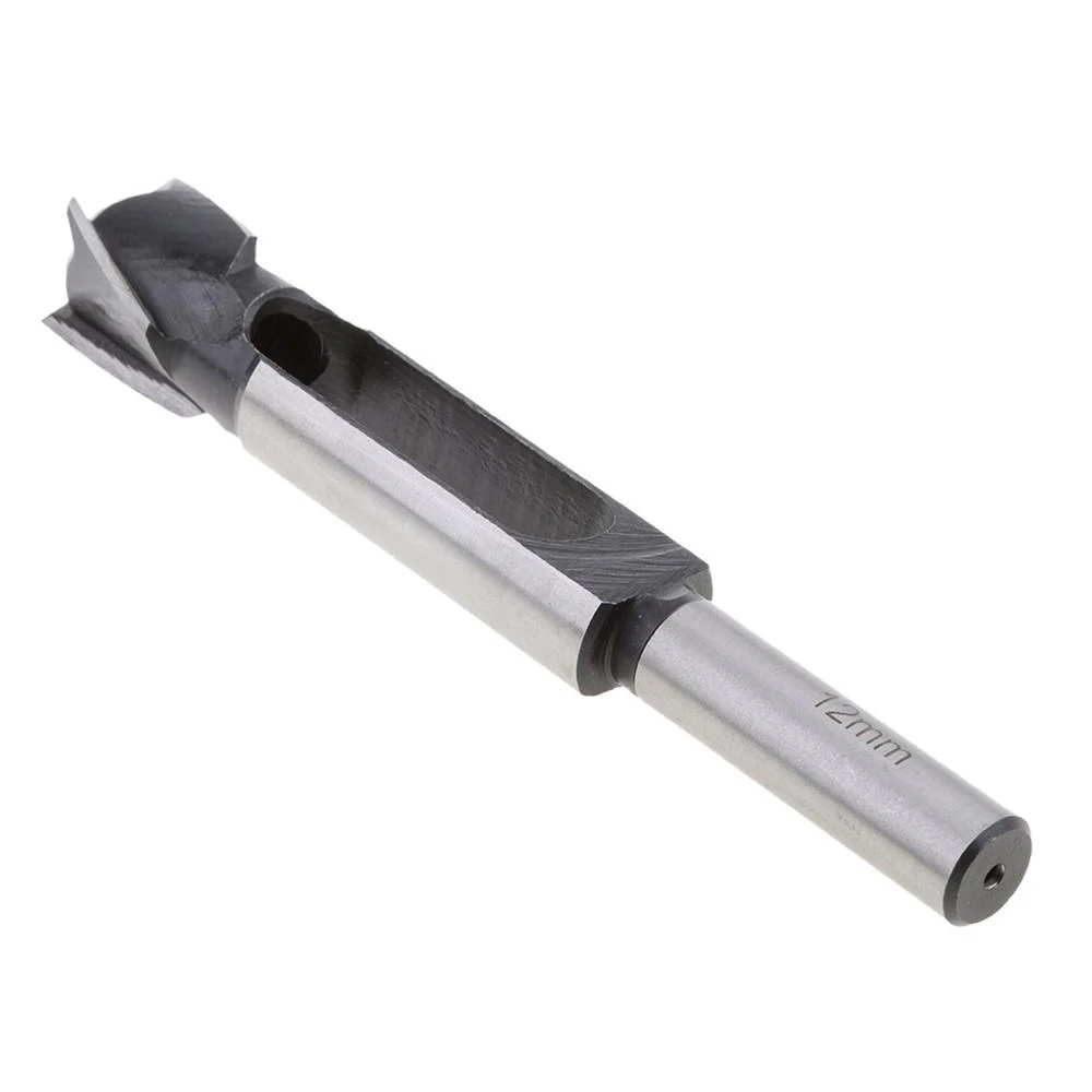 12mm Woodworking Drill Bit | Carbon Steel Tapered Snug Plug Cutter