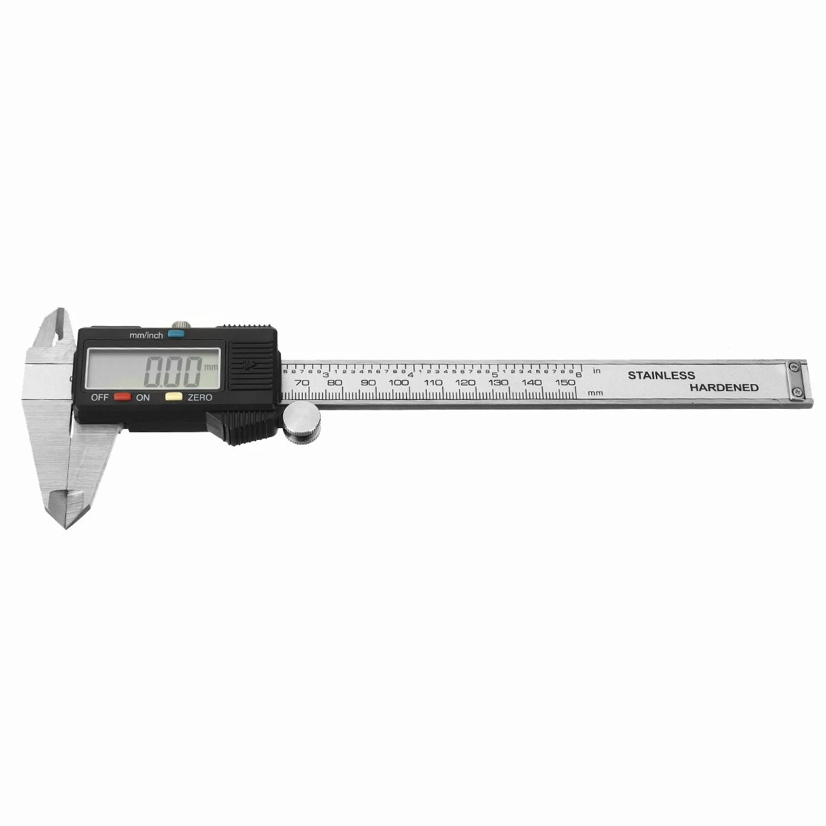Electronic Digital Vernier Caliper - 150mm Stainless Steel | Woodworking Measuring Tool