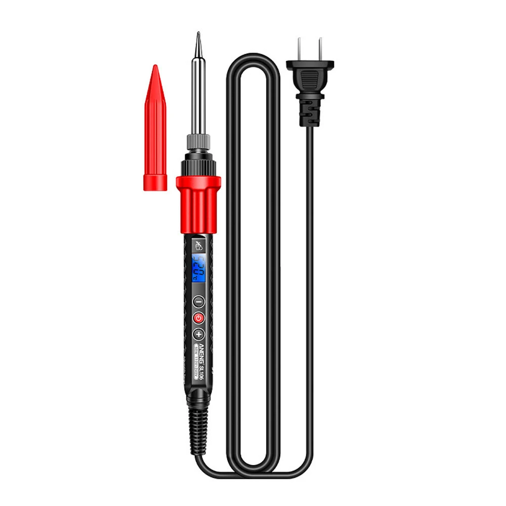 ANENG SL106 60W Digital Soldering Iron - Adjustable 180°-520°C | Ceramic Heater