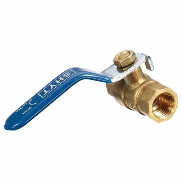 Brass Ball Valve 1/4 Inch NPT | Full Port 600 WOG | UL & FM Approved