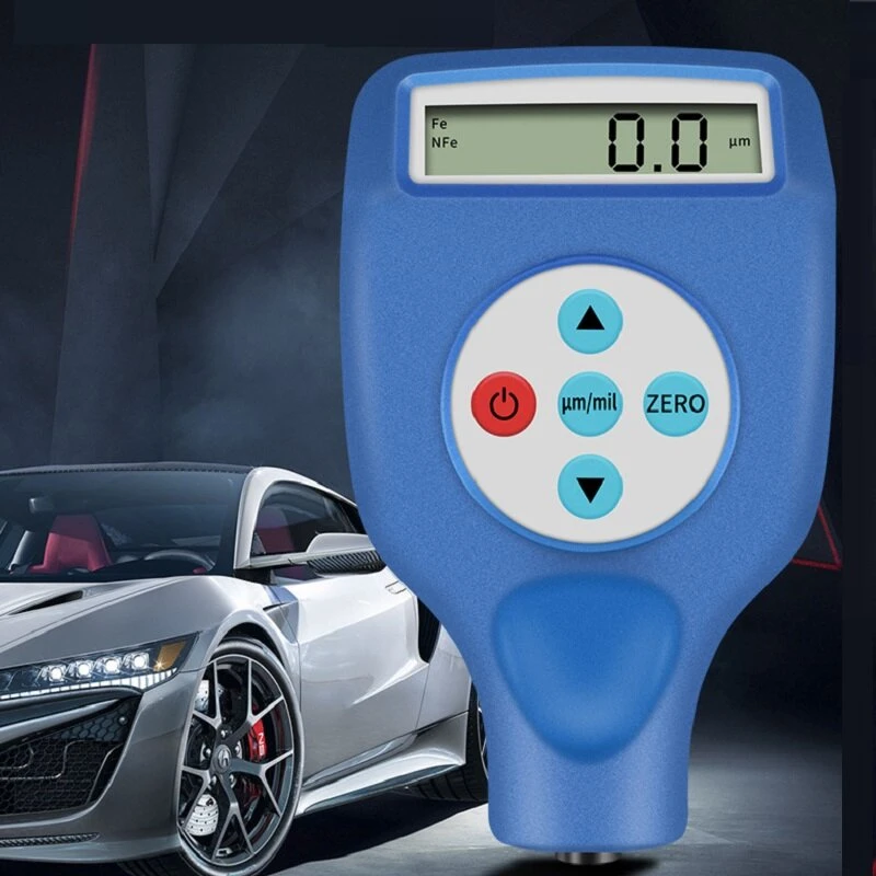 CM-8825F Coating Thickness Gauge | Handheld Paint & Film Tester for Cars
