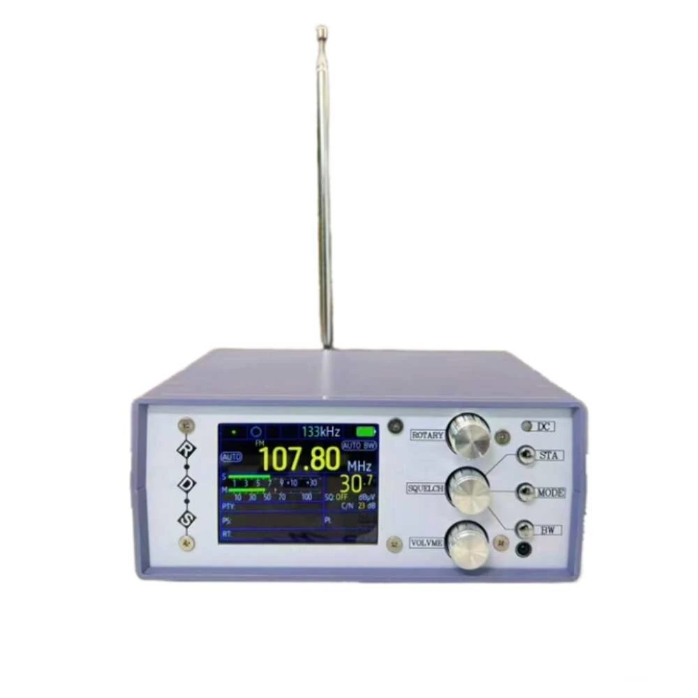 TEF6686 Professional Desktop Radio | FM/AM Full Band 65MHz-108MHz | High Sensitivity with Antenna