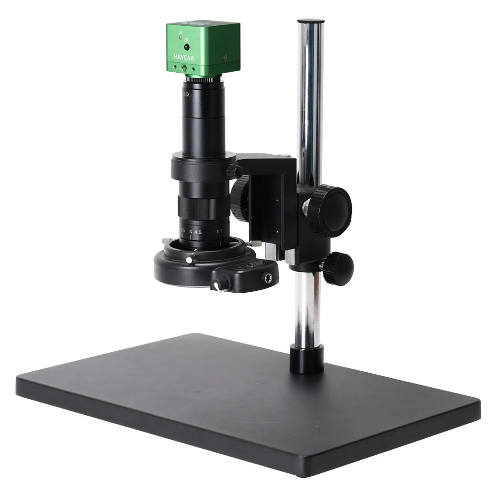 HAYEAR 41MP 4K USB Digital Microscope Camera | 180X Zoom | C-Mount for Soldering & Phone Repair