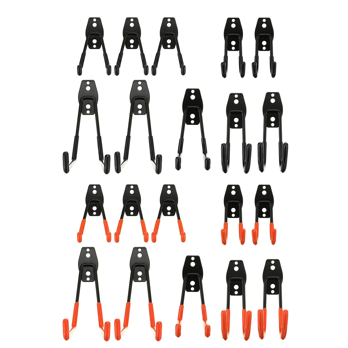 Heavy Duty Garage Storage Hooks & Hangers - 10 Pack Wall Mount Organizer
