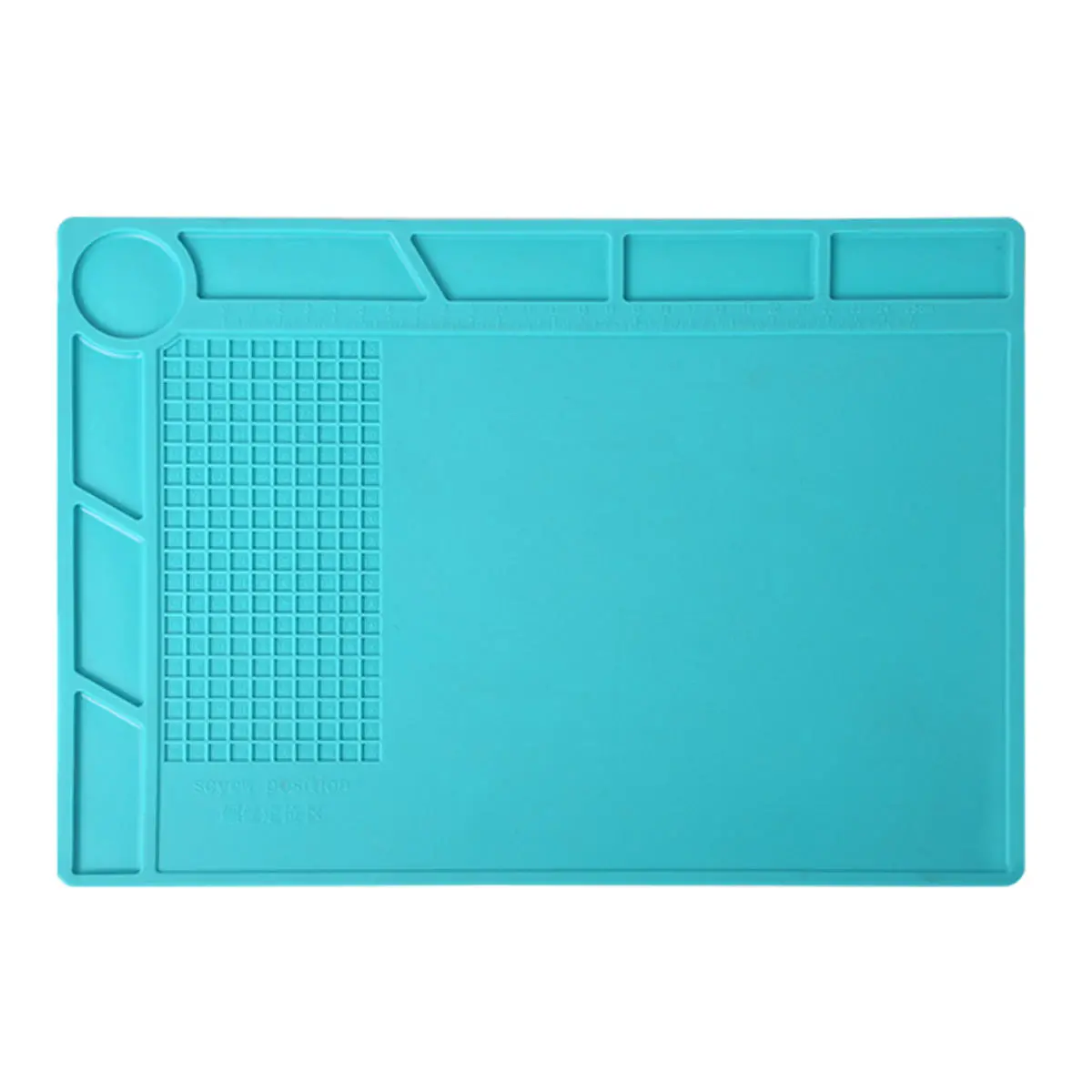 Heat Insulation Silicone Repair Mat - 35x25cm Soldering & Maintenance Platform