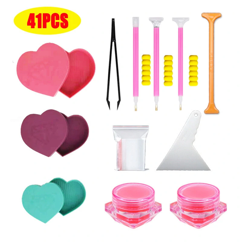 DIY Diamond Painting Tool Kit with LED Light Board & Drill Pen | Complete Set