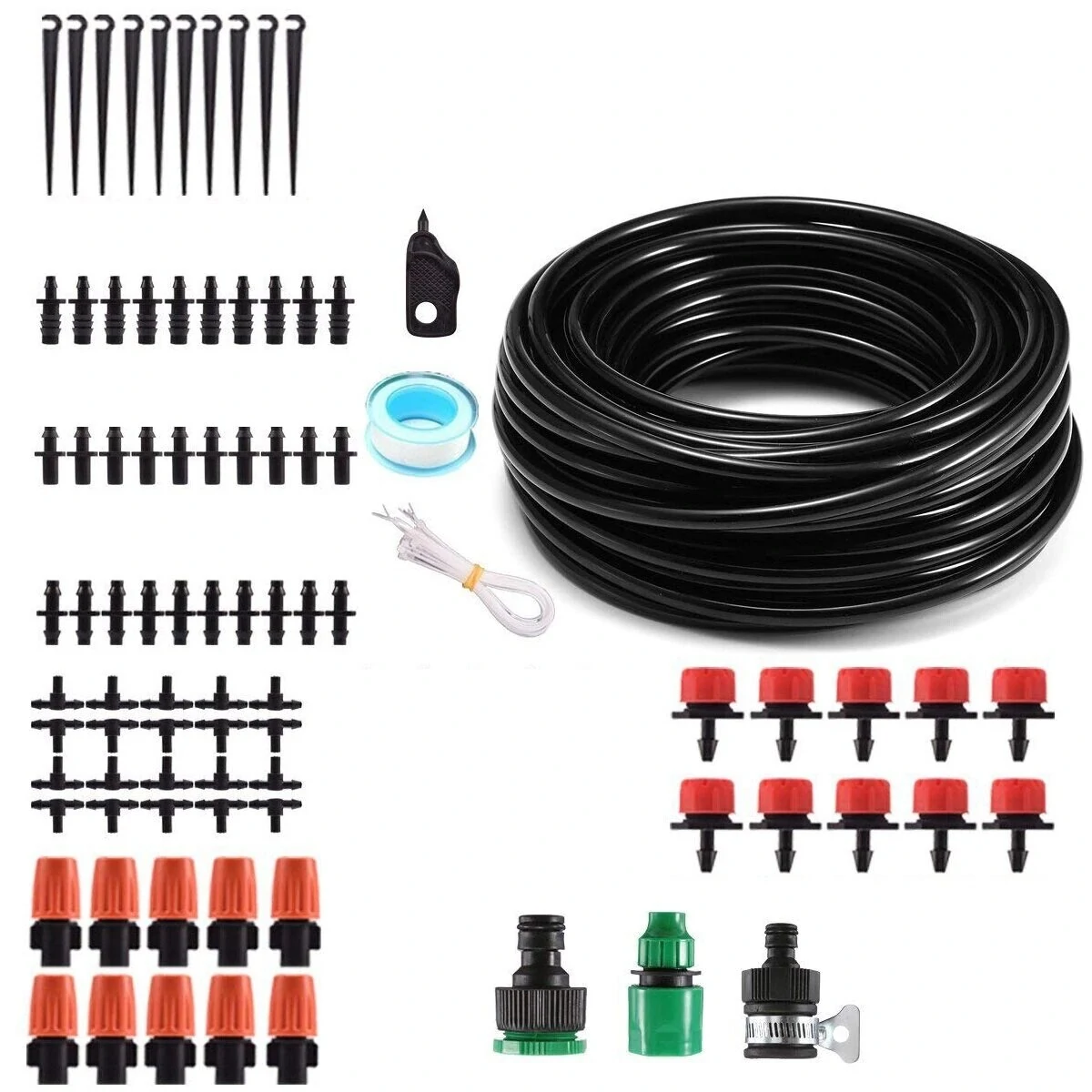 5M Micro Drip Irrigation Kit - Automatic Watering System for Garden Plants